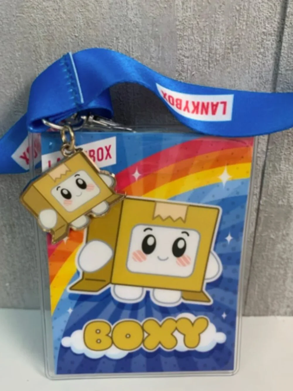 LankyBox Boxy Lanyard Charm Keychain